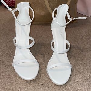 Brand New White 3 Strap F21 Pump (sz 8)